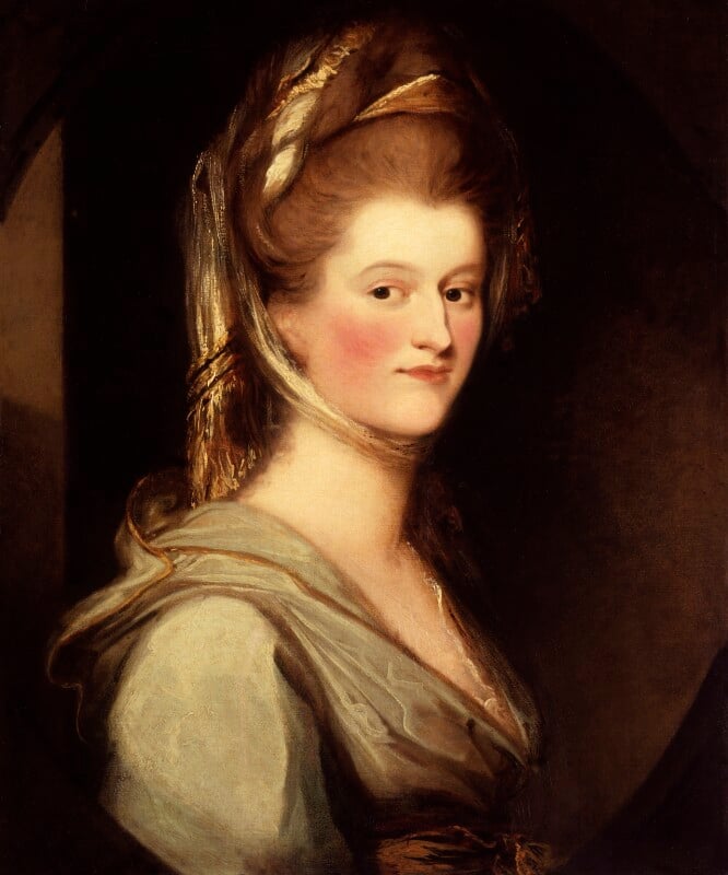 Elizabeth Craven (née Berkeley), Margravine of Brandenburg-Ansbach-Bayreuth by Ozias Humphry
