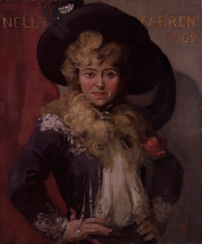 Ellen ('Nellie') Farren by Walford Graham Robertson