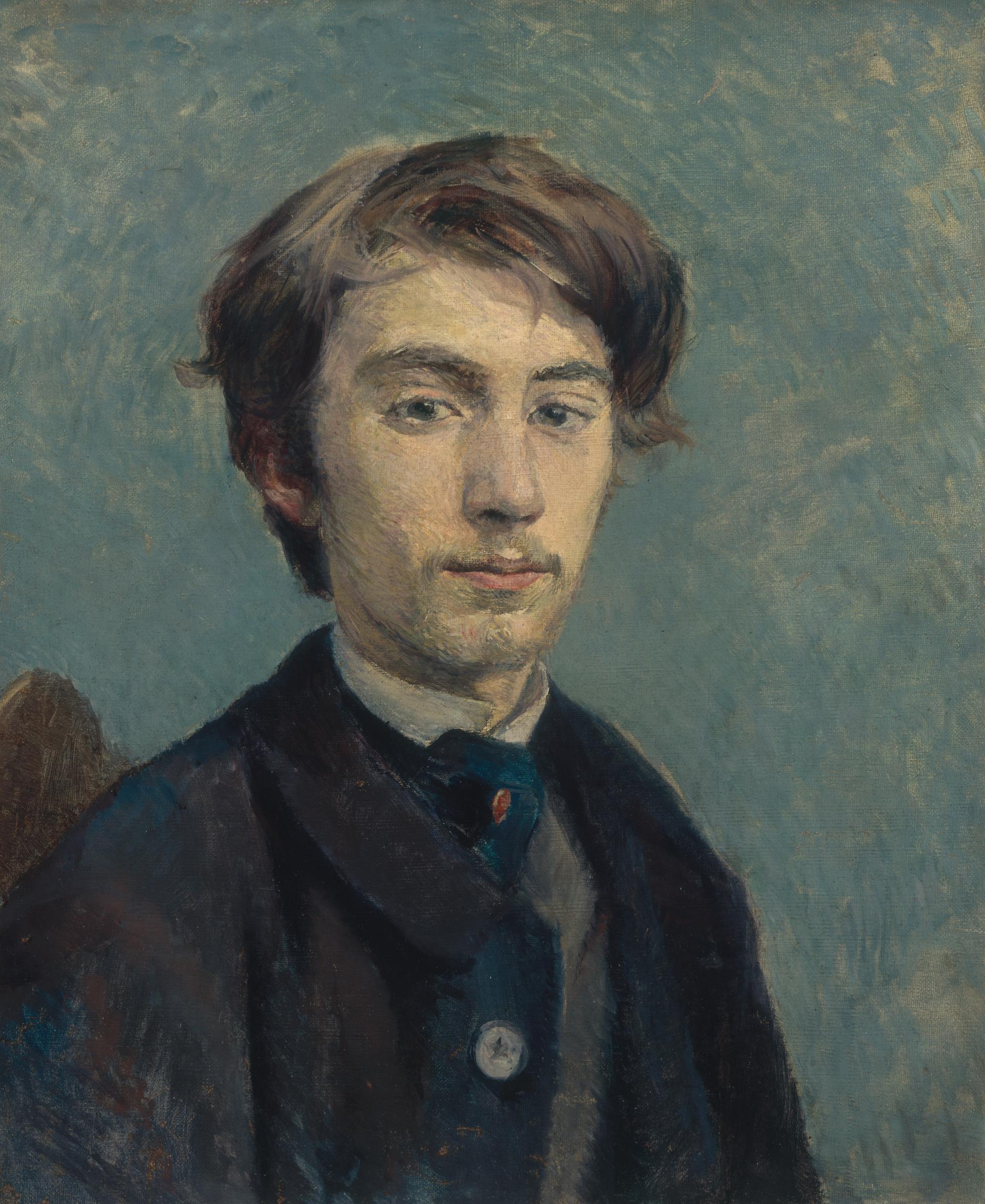 Emile Bernard by Henri de Toulouse-Lautrec