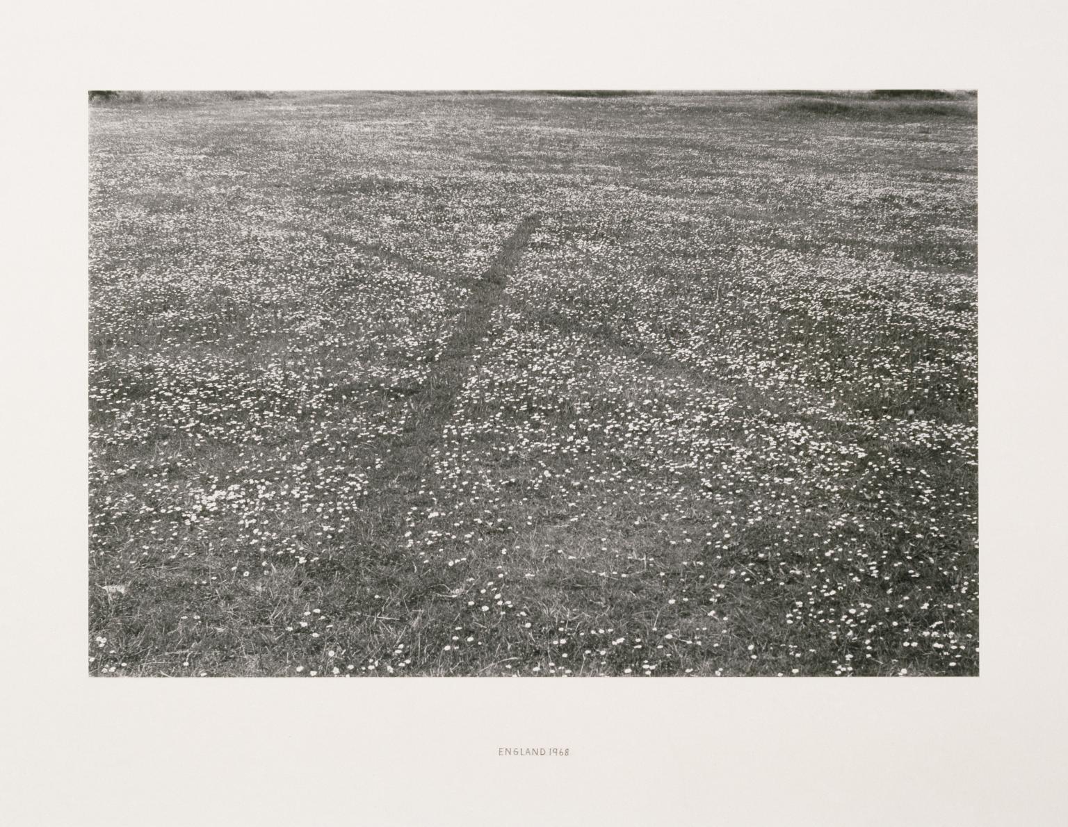 England 1968 by Richard Long CBE
