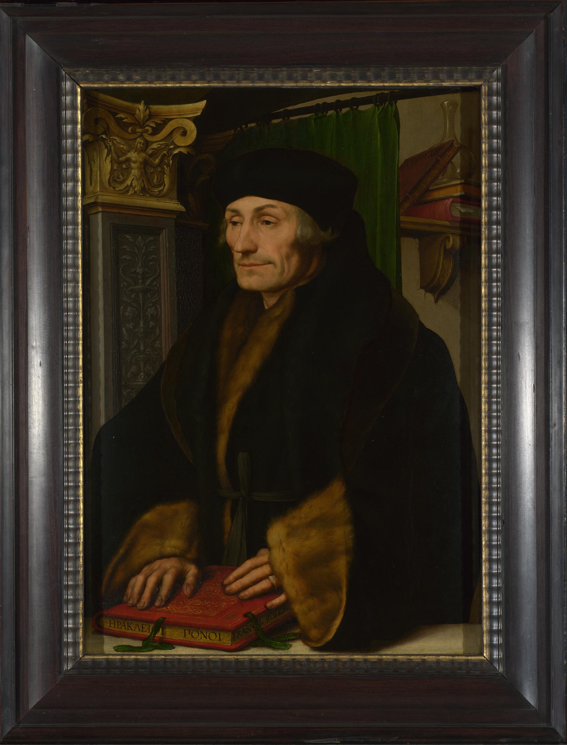 Erasmus by Hans Holbein the Younger