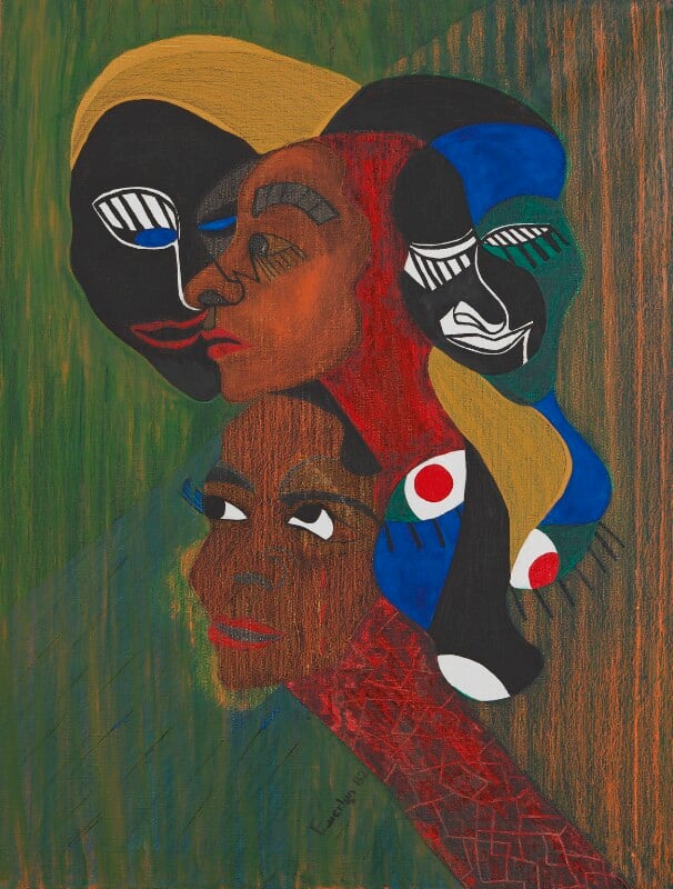 Everlyn Nicodemus ('Självporträtt, Åkersberga' [Self-portrait, Akersberga]) by Everlyn Nicodemus