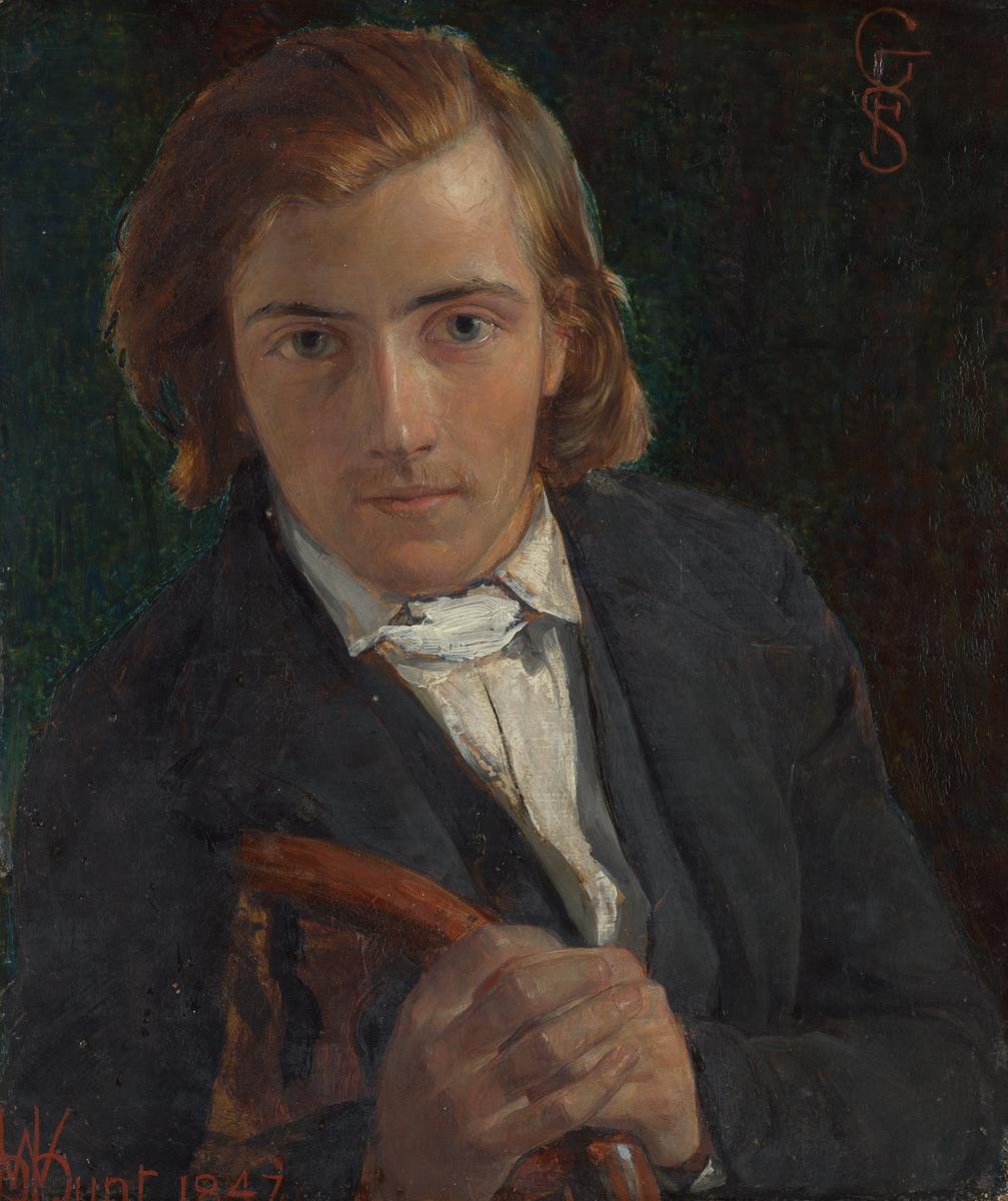 F.G. Stephens by William Holman Hunt