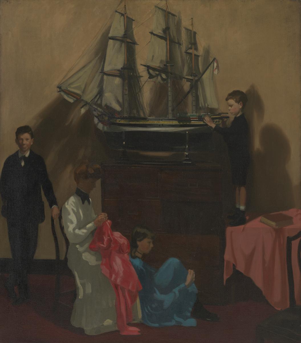 Family Group by Mabel Nicholson