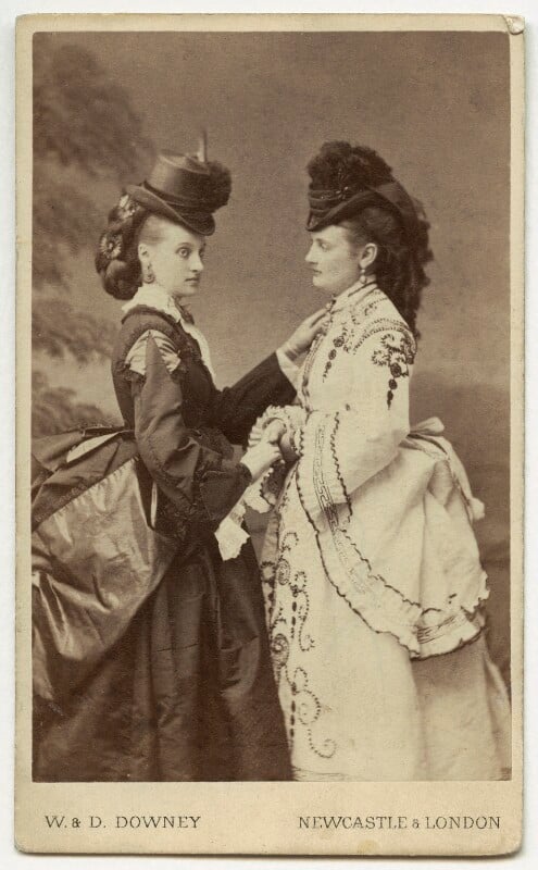 Fannie (née Heriot), Lady Wentworth; possibly Maria Colclough Turner (née Heriot, later Blyth) by W. & D. Downey