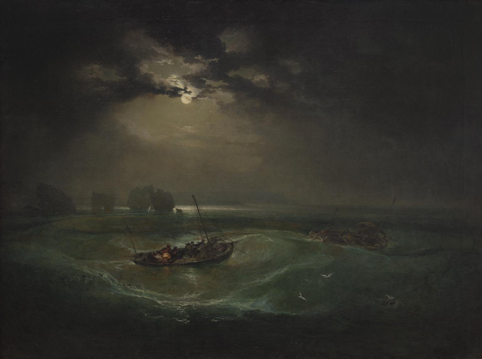 Fishermen at Sea by Joseph Mallord William Turner