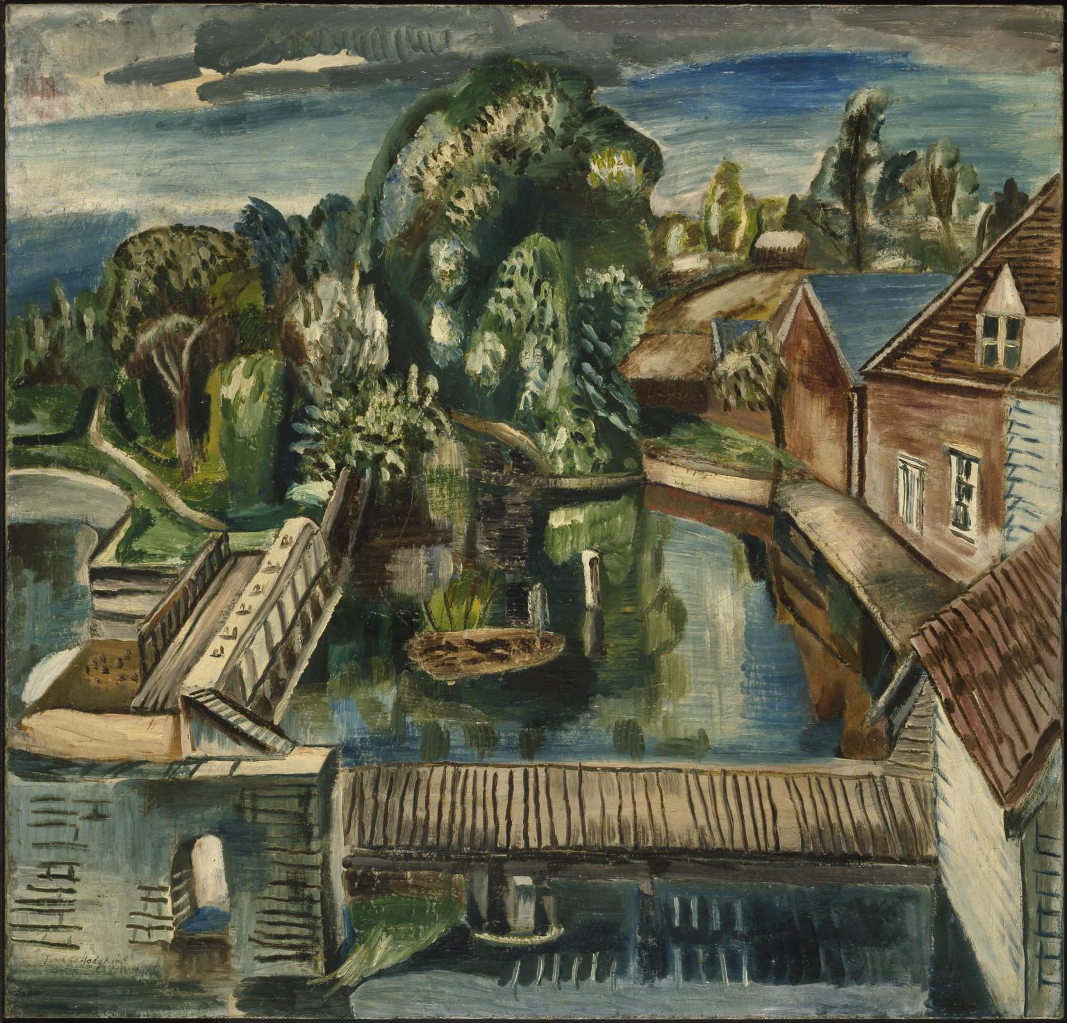 Flatford Mill by Frances Hodgkins