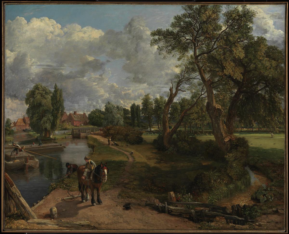 Flatford Mill (‘Scene on a Navigable River’) by John Constable