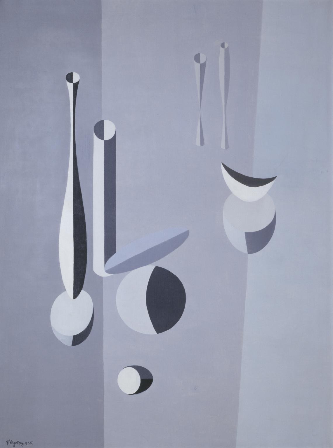 Forms on Grey by Paule Vézelay