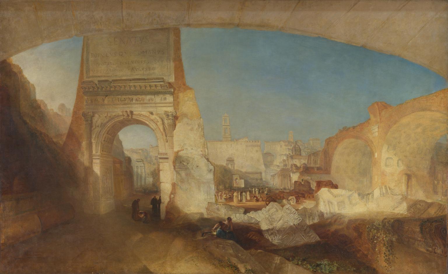 Forum Romanum, for Mr Soane’s Museum by Joseph Mallord William Turner