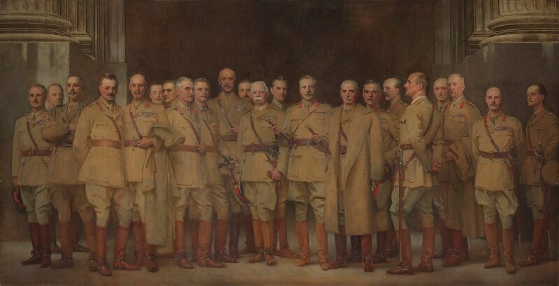 General Officers of World War I by John Singer Sargent