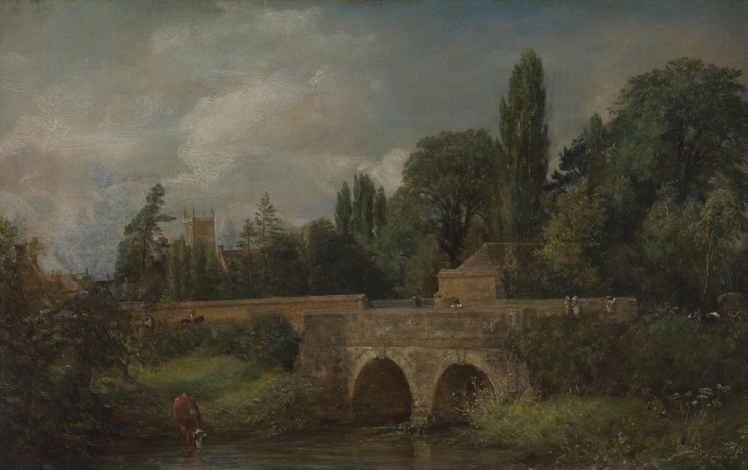 Gillingham Bridge, Dorset by John Constable