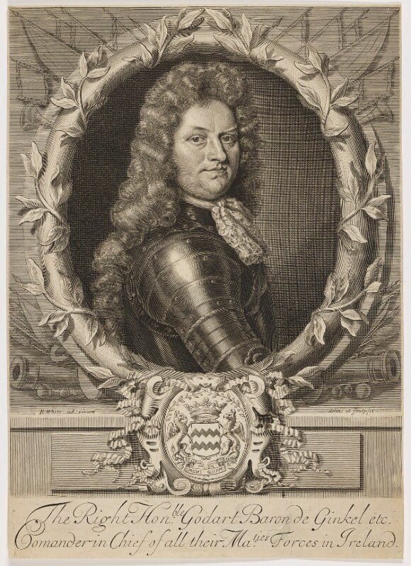 Godard van Reede-Ginckel, 1st Earl of Athlone when Baron de Ginkel by Robert White