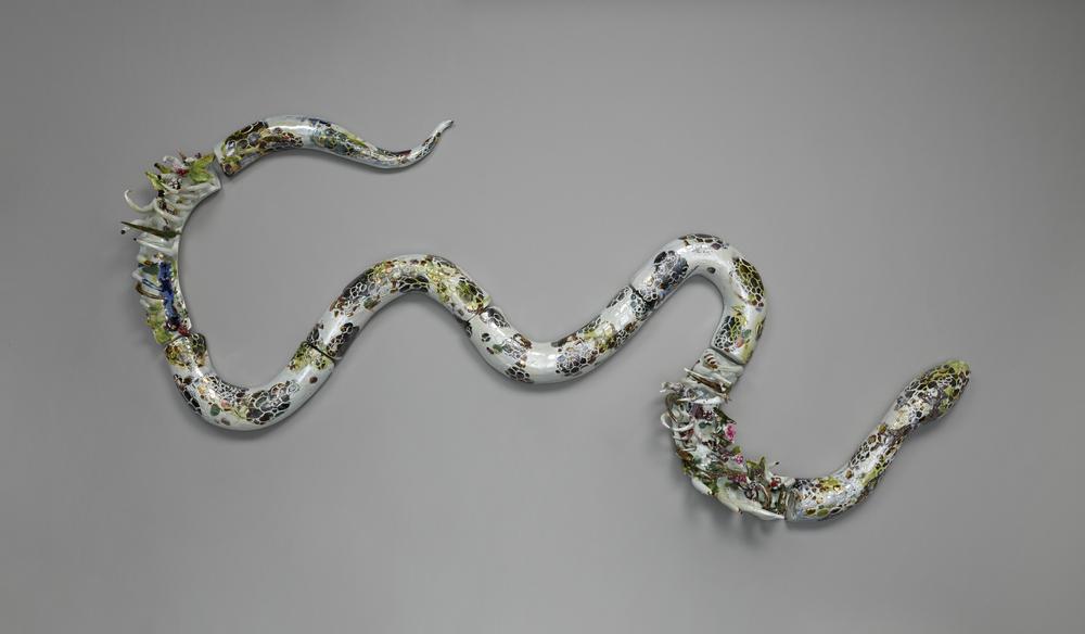 Green Burmese Python