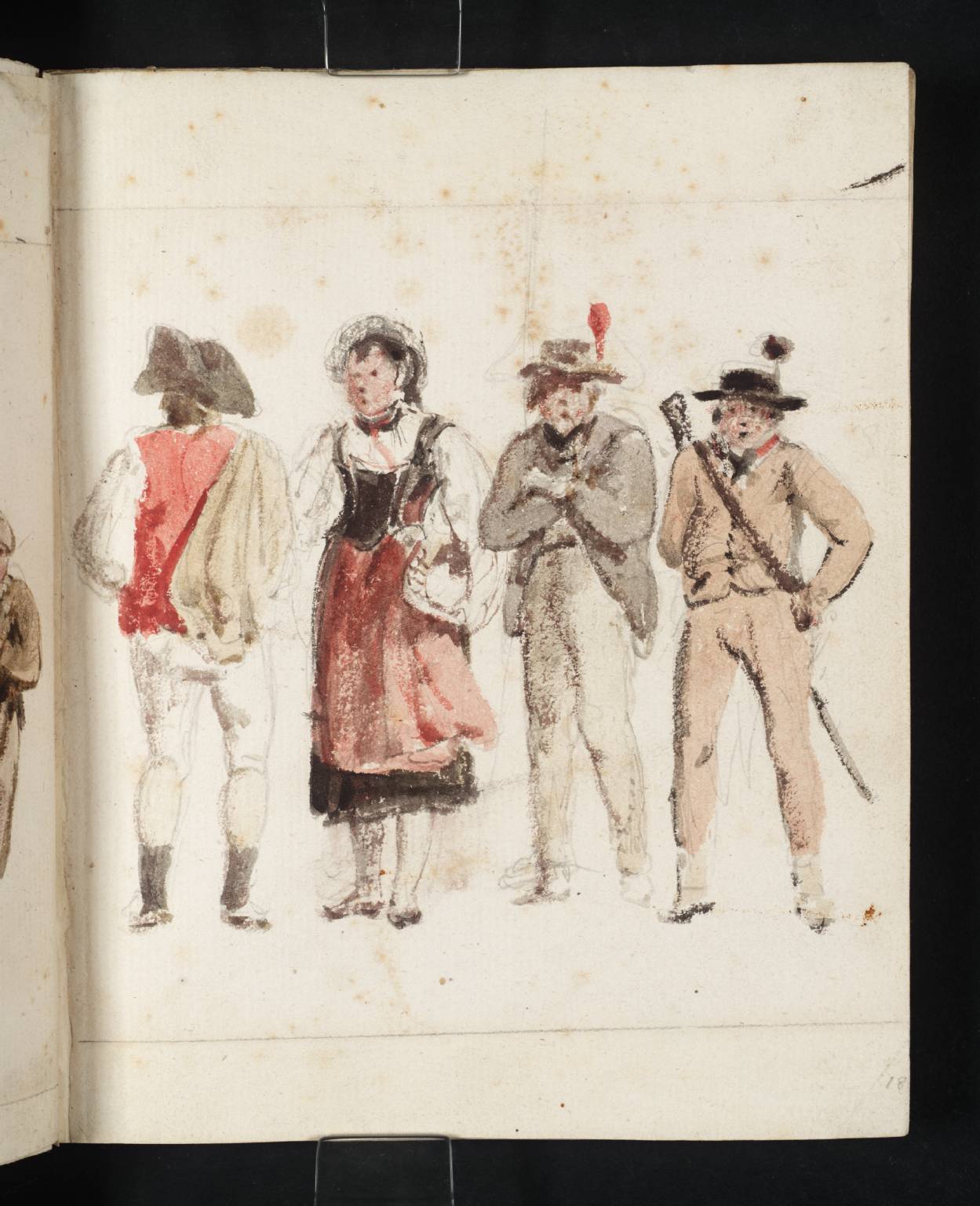 Group of Peasants by Joseph Mallord William Turner