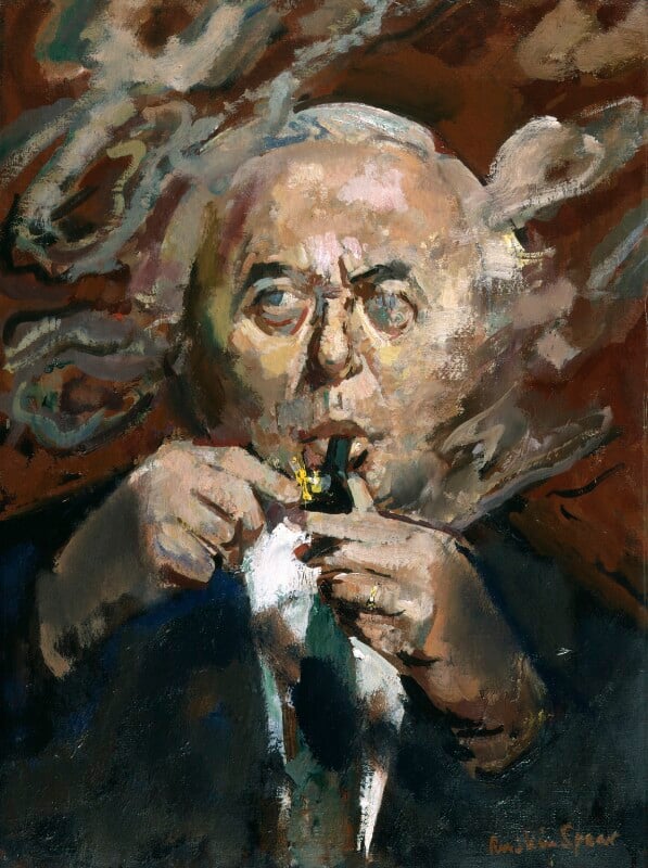Harold Wilson by Ruskin Spear