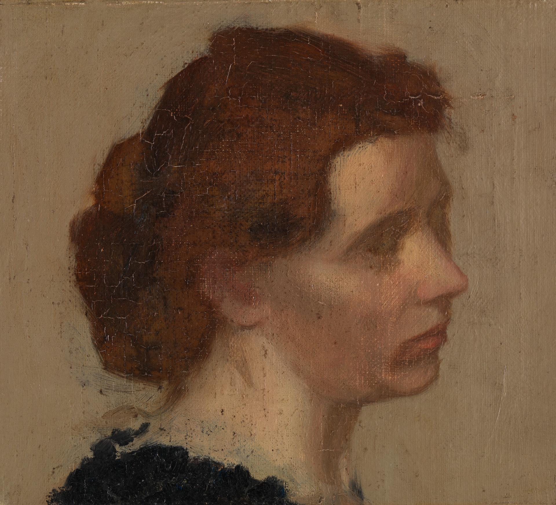 Head of a Woman by Hilaire-Germain-Edgar Degas