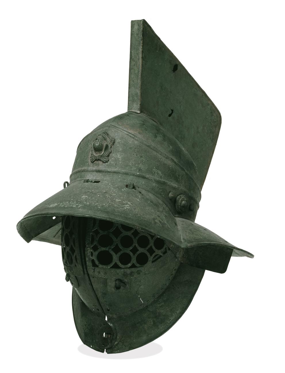 Helmet of a murmillo