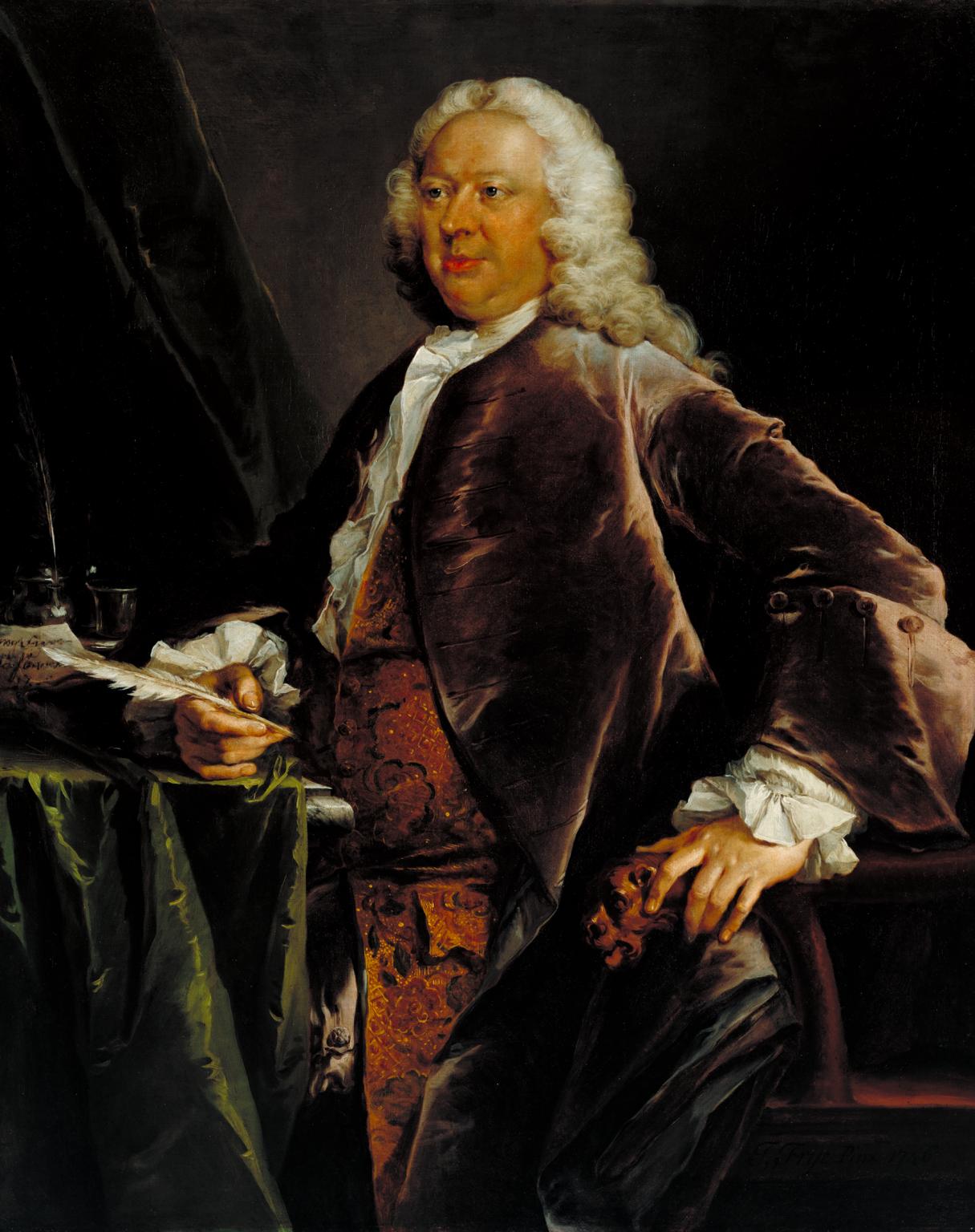 Henry Crispe of the Custom House by Thomas Frye