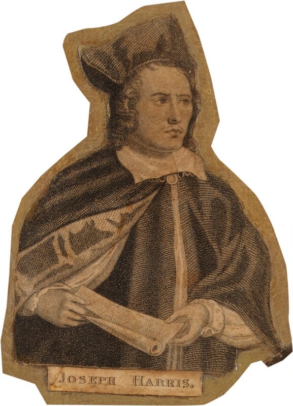 Henry Harris as Cardinal Thomas Wolsey, engraved as Joseph Harris by Edward Harding