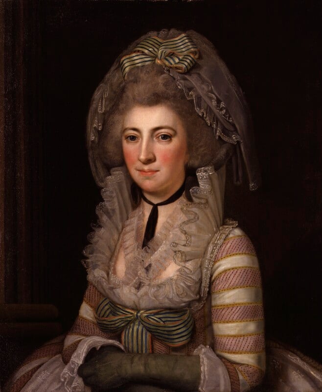 Hester Lynch Piozzi (née Salusbury, later Mrs Thrale) by Unknown Italian artist