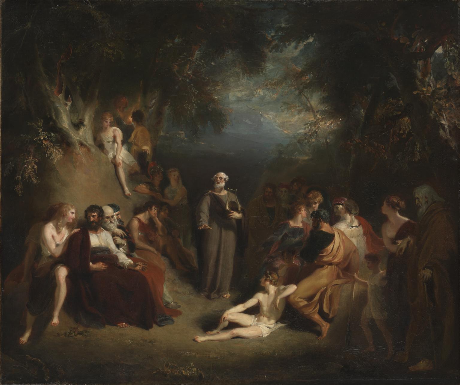 Homer Reciting his Poems by Sir Thomas Lawrence