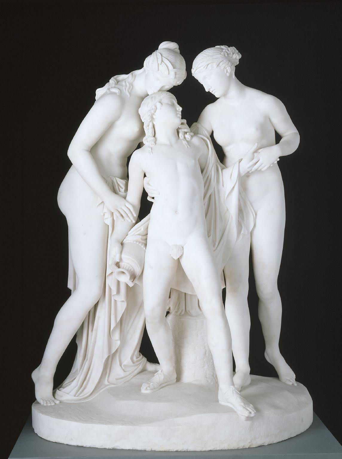Hylas Surprised by the Naiades by John Gibson
