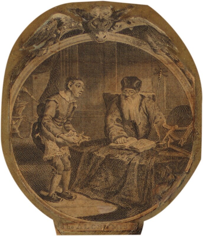 Illustration to Ben Jonson's 'The Alchemist' by John Graham