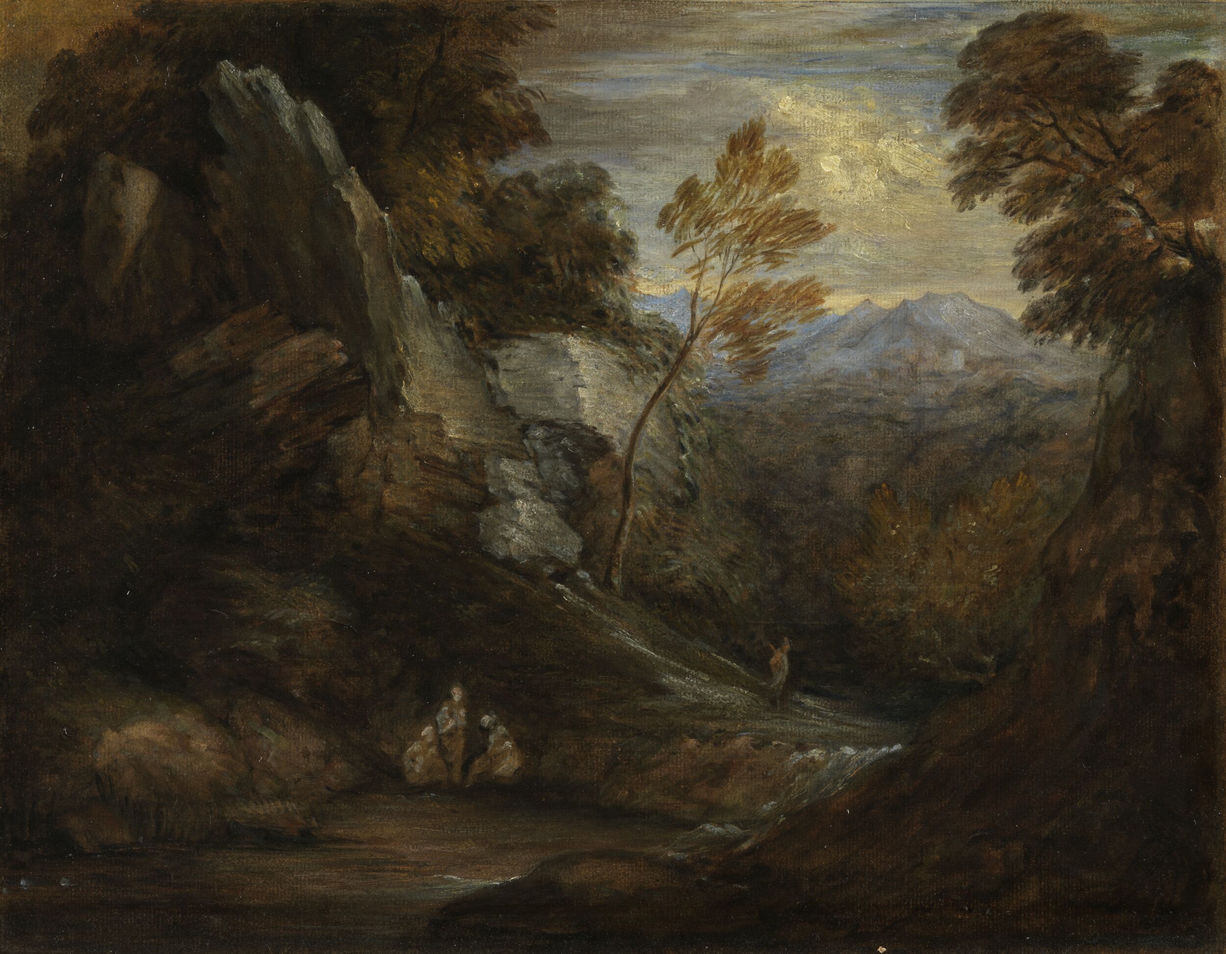 Imaginary Landscape by Thomas Gainsborough