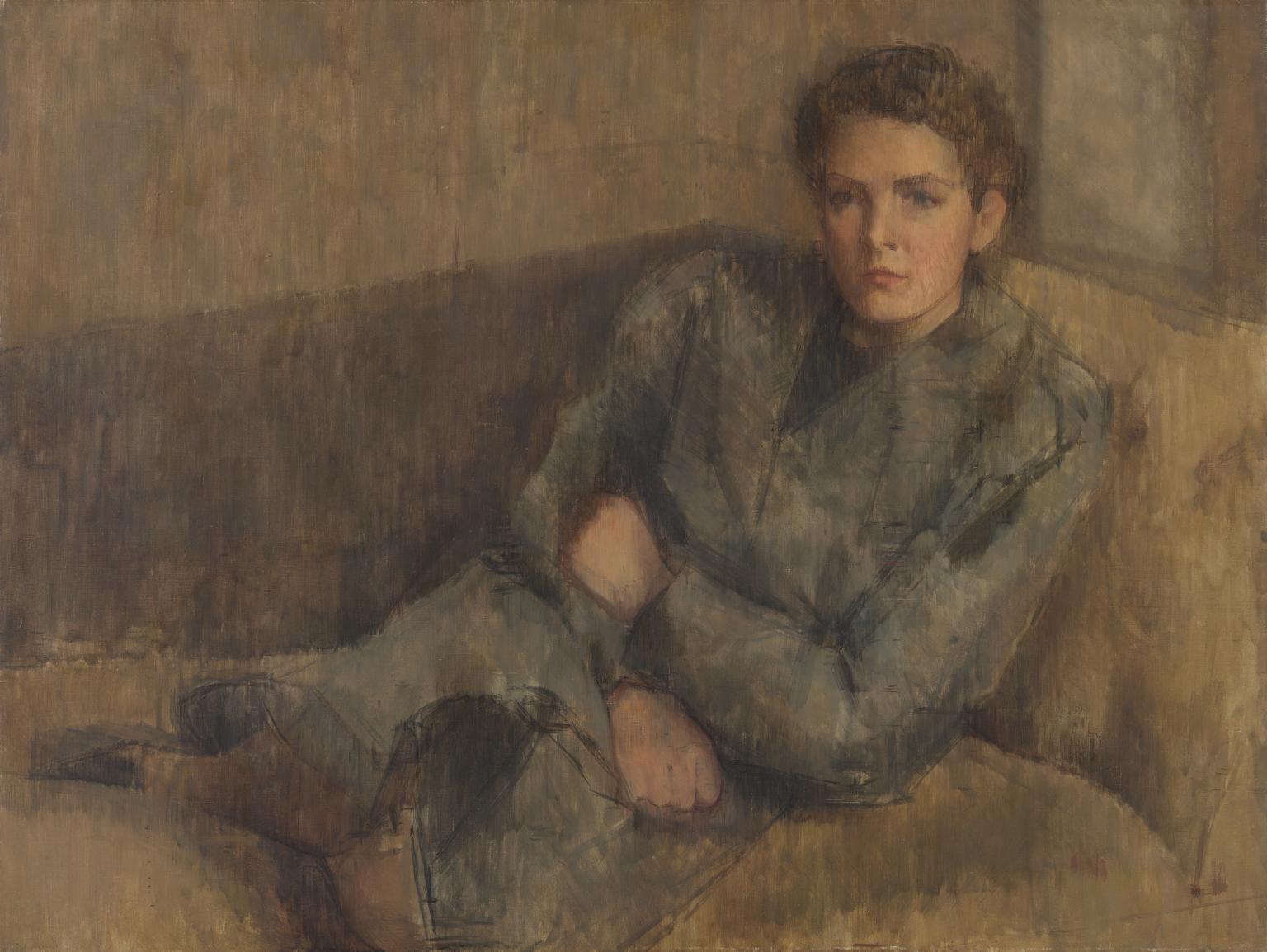 Inez Spender by Sir William Coldstream