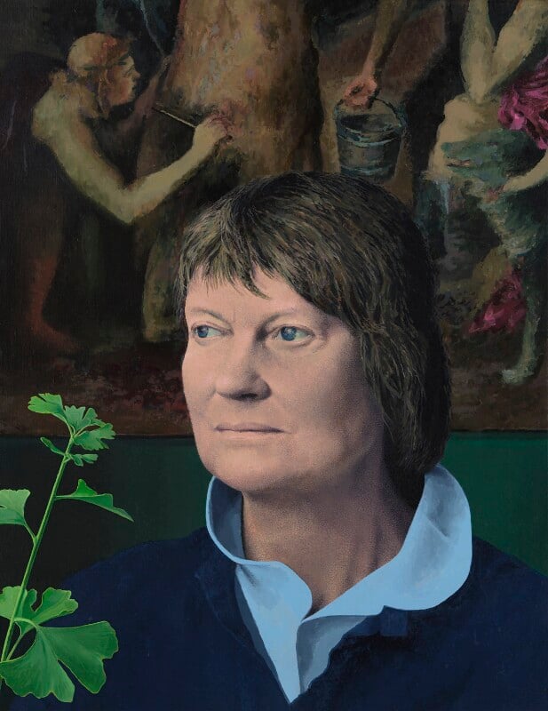 Iris Murdoch by Tom Phillips