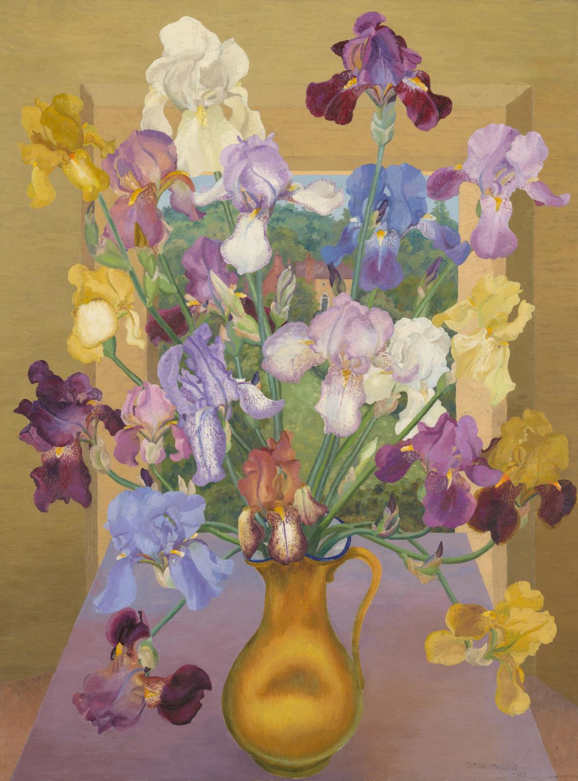 Iris Seedlings by Sir Cedric Morris, Bt