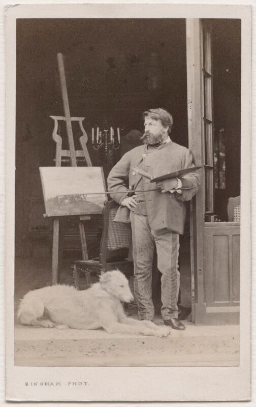 Jean Louis Ernest Meissonier by Robert Jefferson Bingham