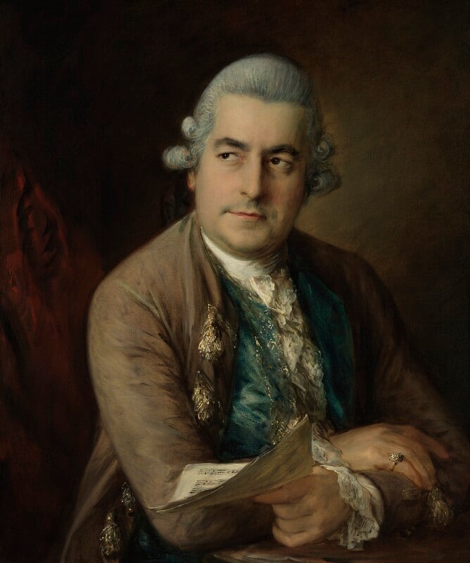 Johann Christian Bach by Thomas Gainsborough
