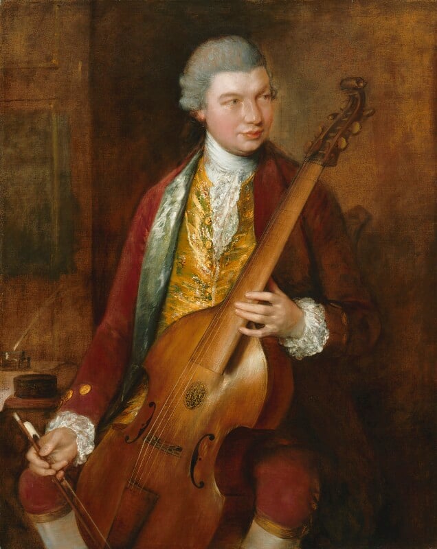 Karl Friedrich Abel by Thomas Gainsborough