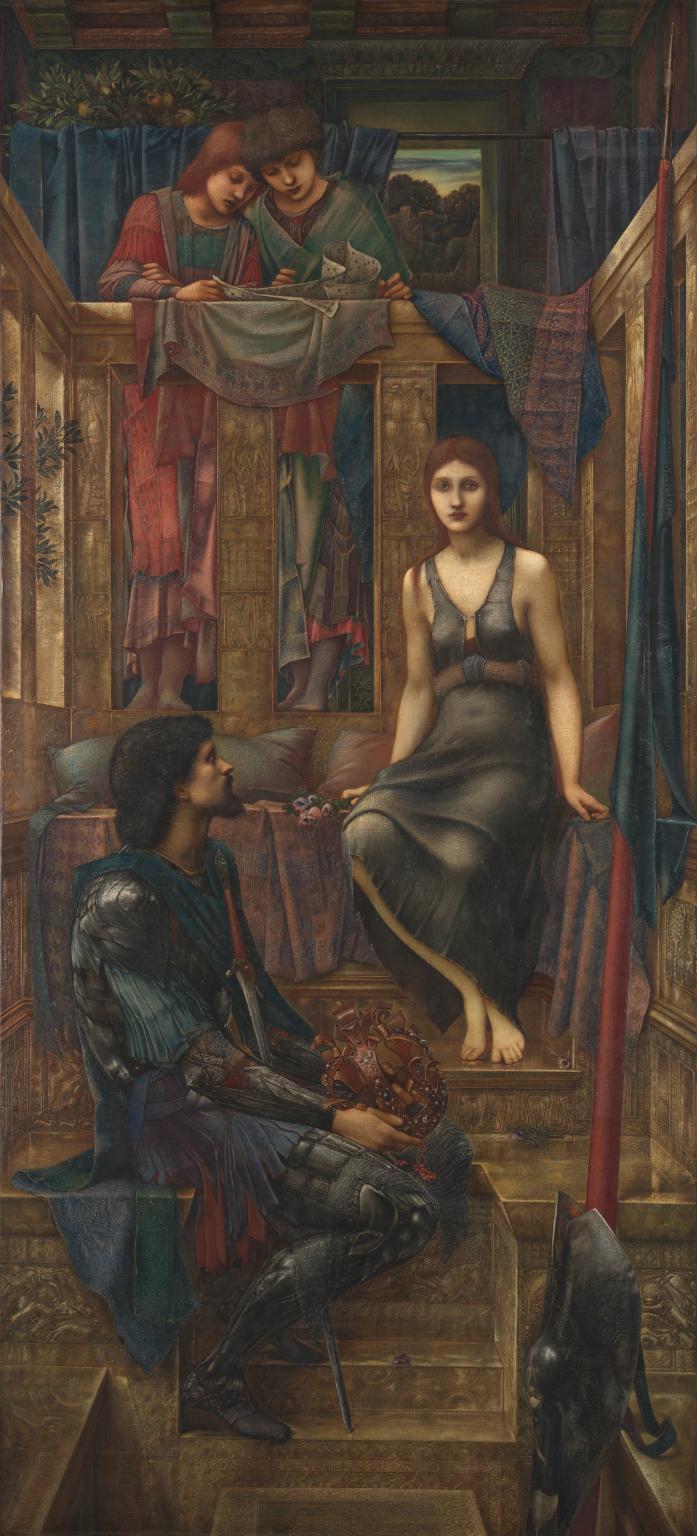 King Cophetua and the Beggar Maid by Sir Edward Coley Burne-Jones, Bt