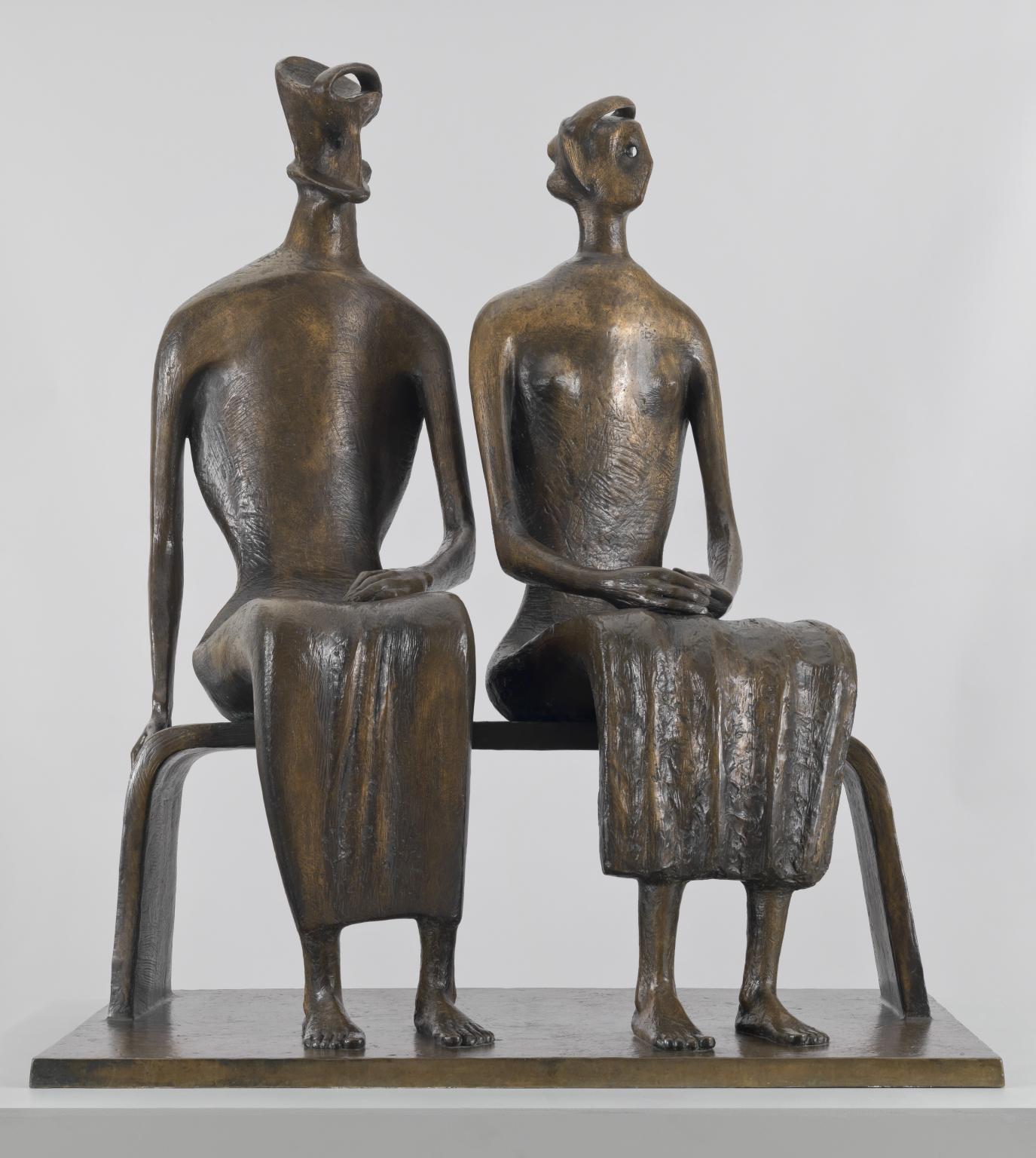 King and Queen by Henry Moore OM, CH