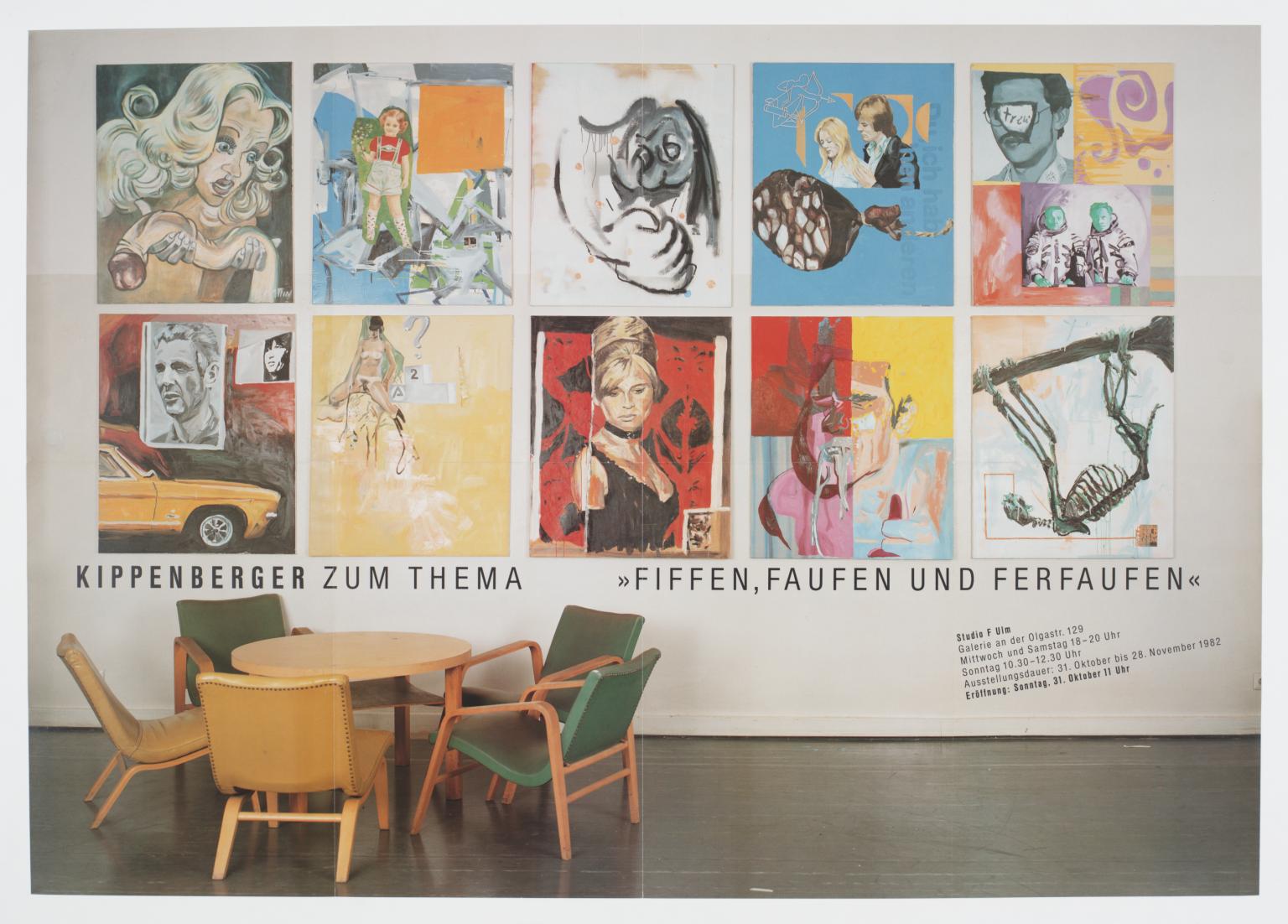 Kippenberger on the Theme of Fucking, Boozing and Selling by Martin Kippenberger