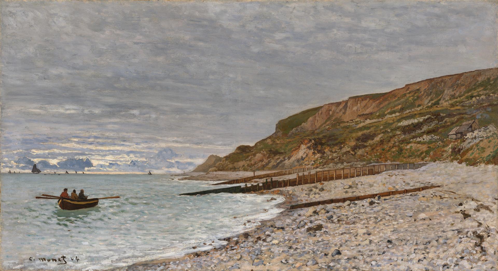 La Pointe de la Hève, Sainte-Adresse by Claude Monet
