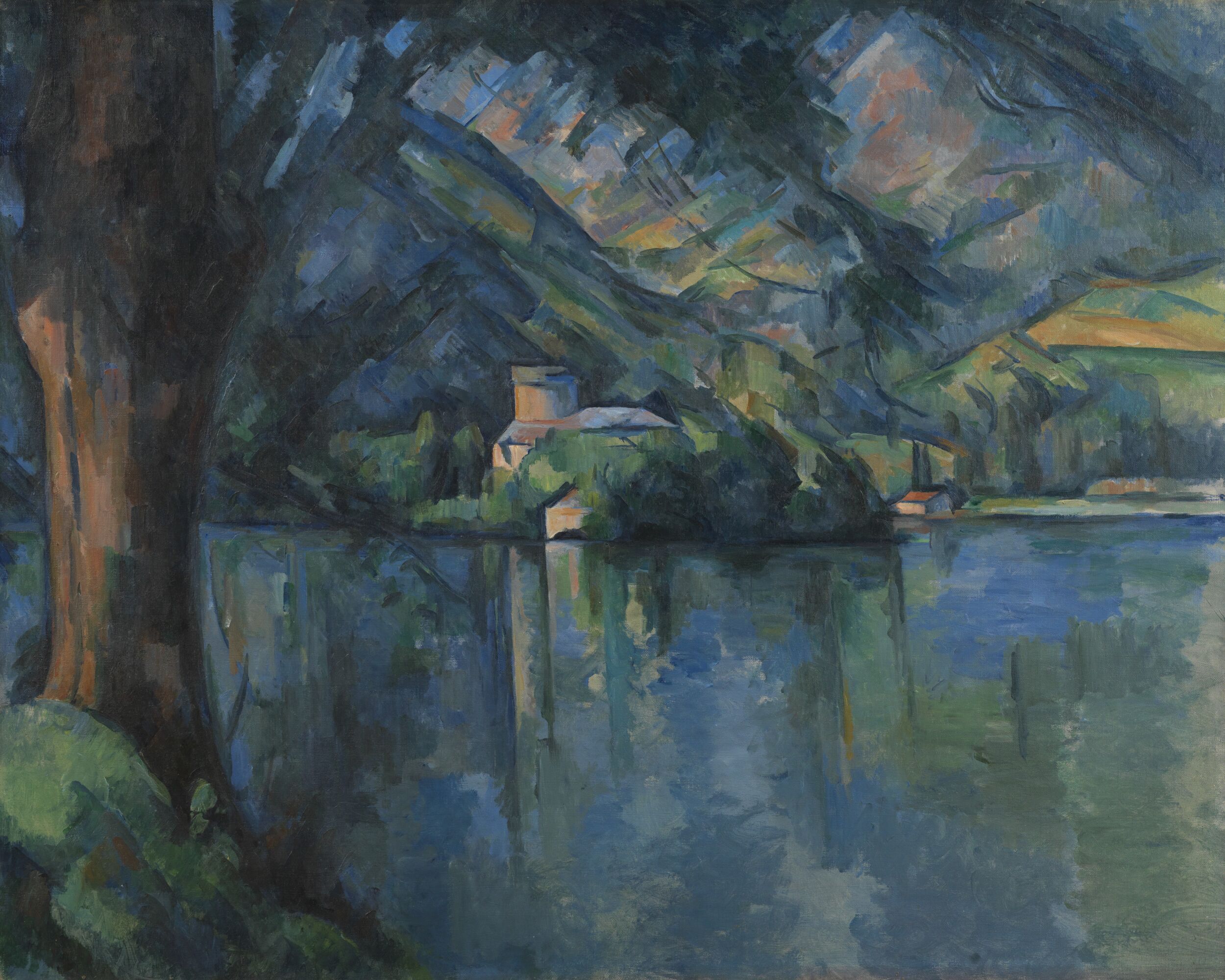 Lac d'Annecy (Lake Annecy) by Paul Cézanne