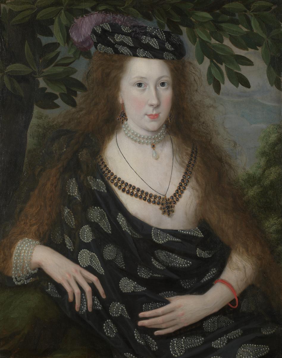 Lady Elizabeth Pope by attributed to Robert Peake