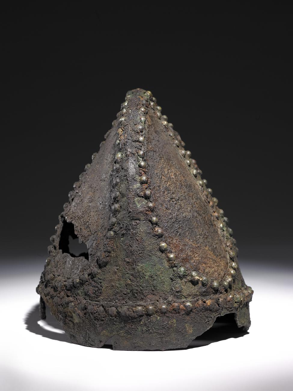 Late Sasanian helmet