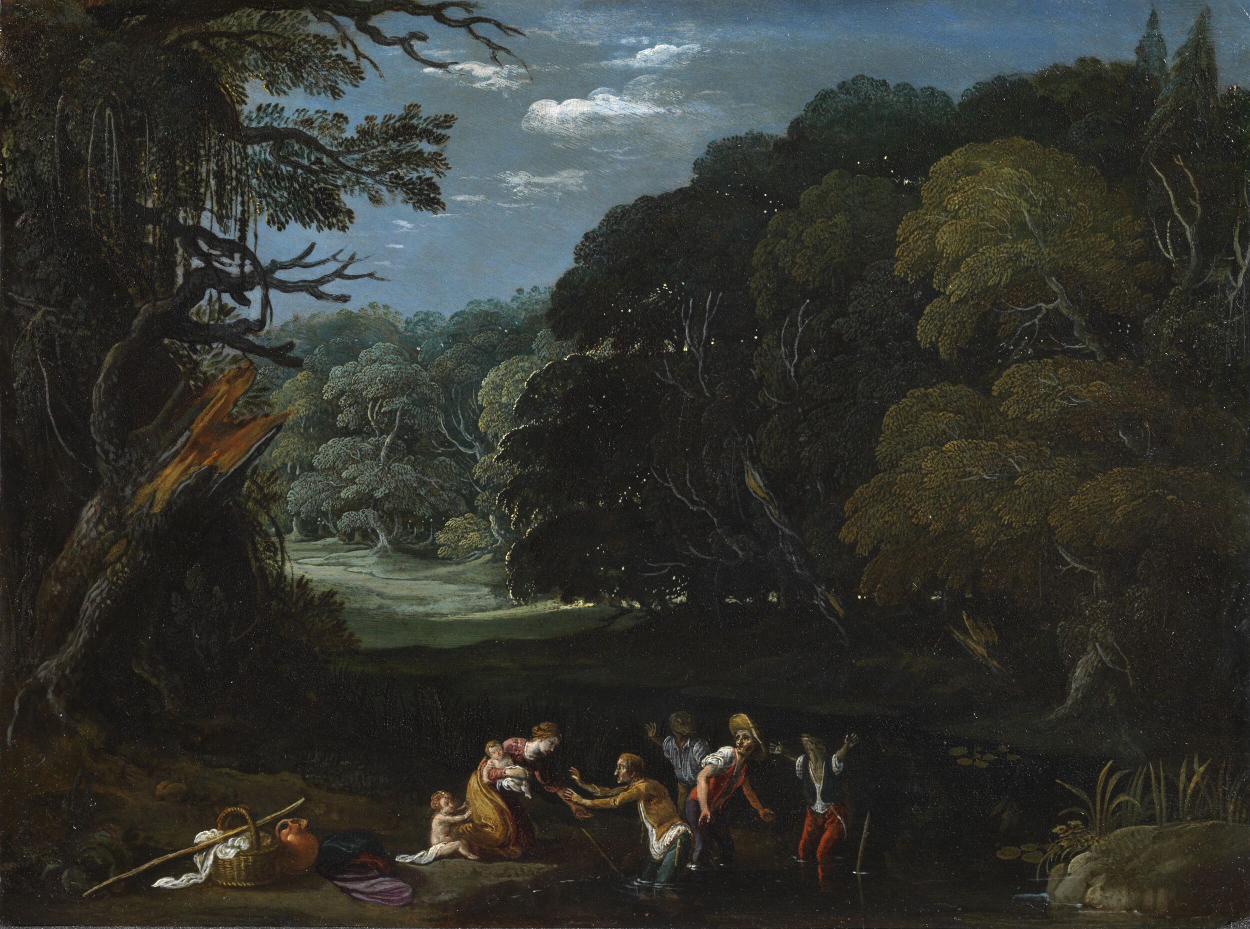Latona Changing the Lycian Peasants into Frogs by Johann König