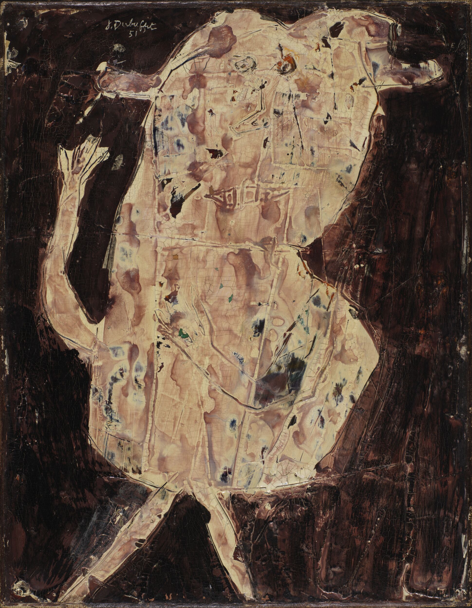 Le Bon Causeur (The Chatterer) by Jean Dubuffet