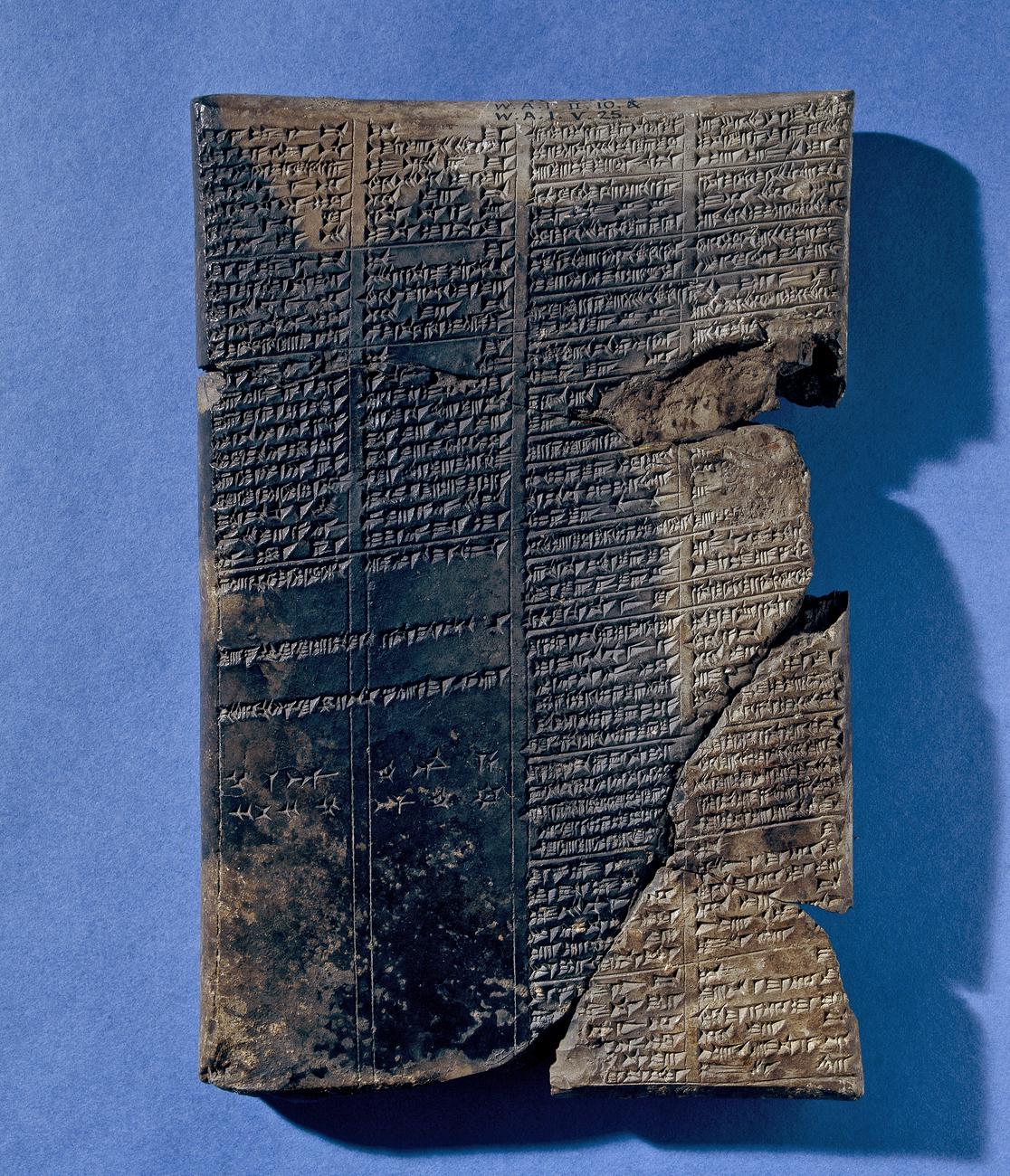 Library of Ashurbanipal: tablet