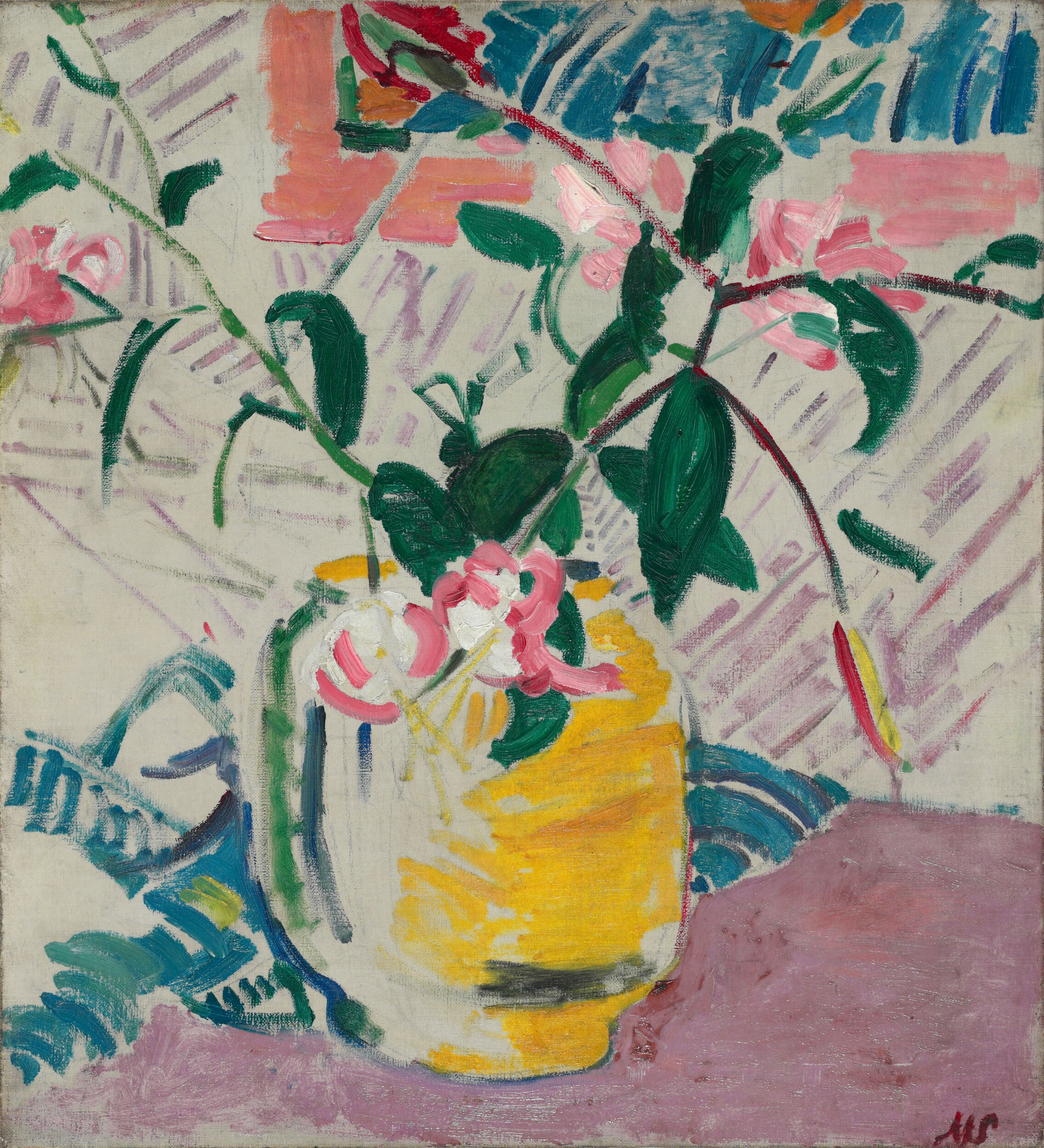 Lilies in a Jar by Matthew Arnold Bracy Smith