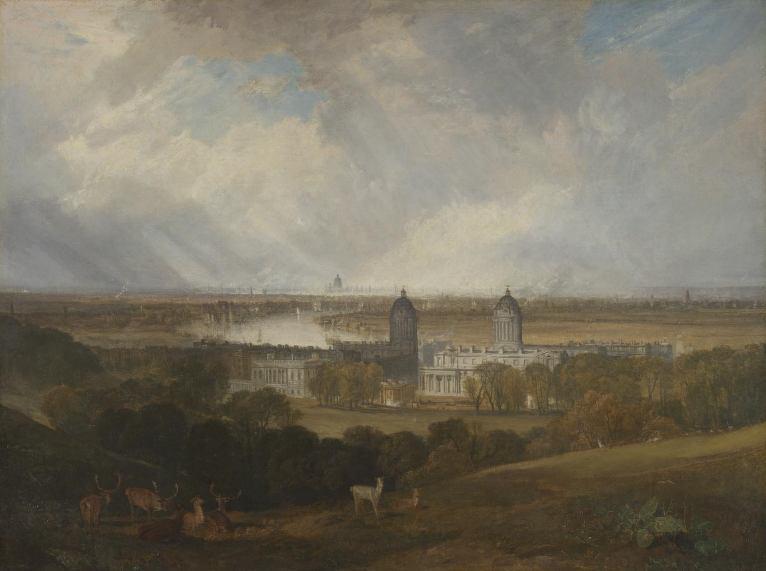 London from Greenwich Park by Joseph Mallord William Turner