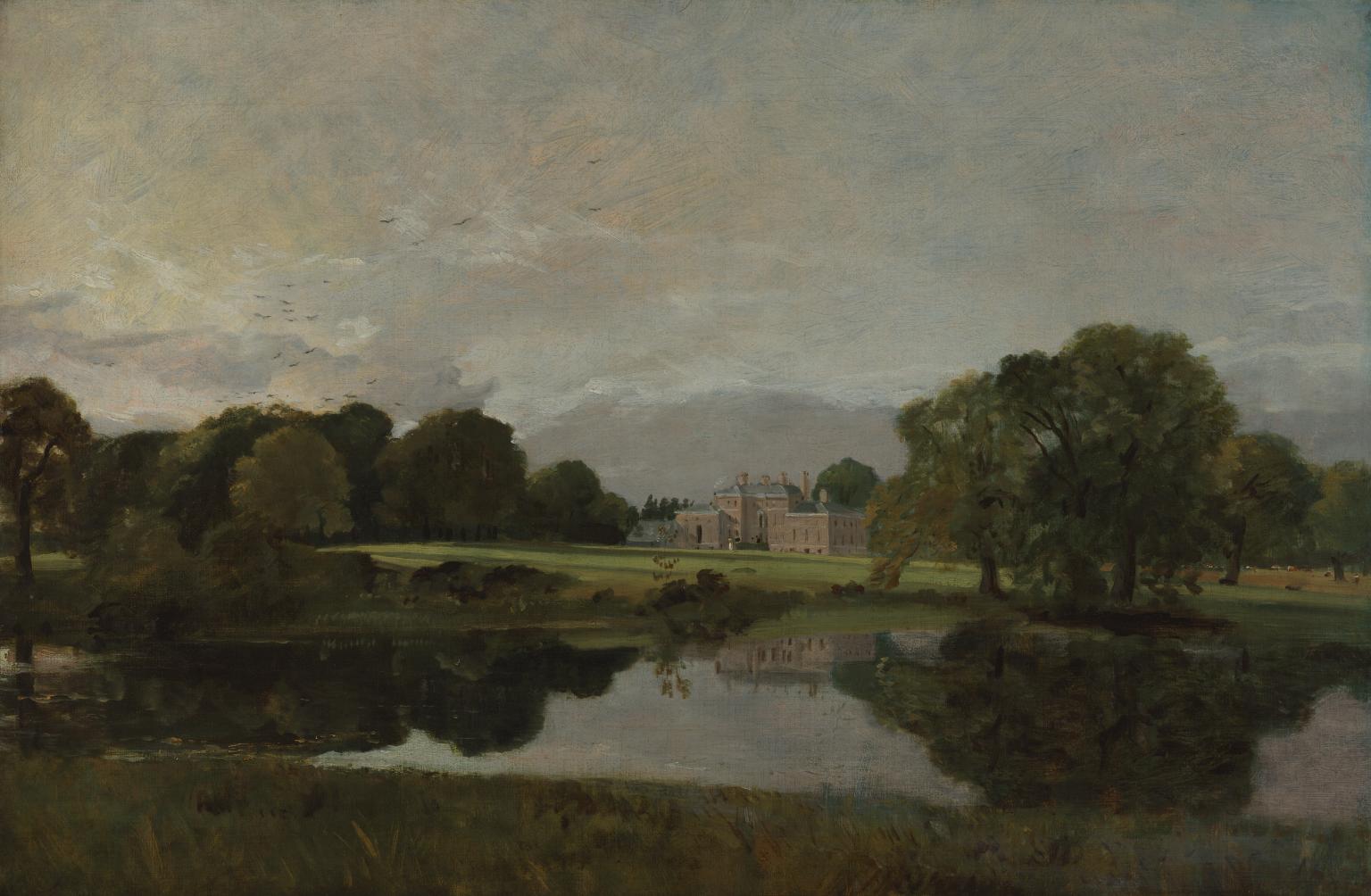 Malvern Hall, Warwickshire by John Constable