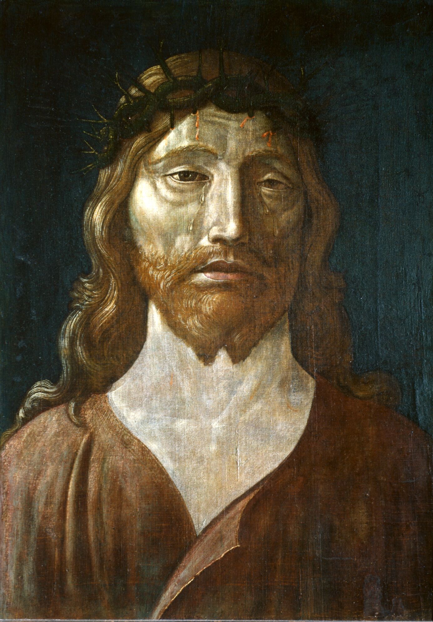 Man of Sorrows by Andrea Mantegna