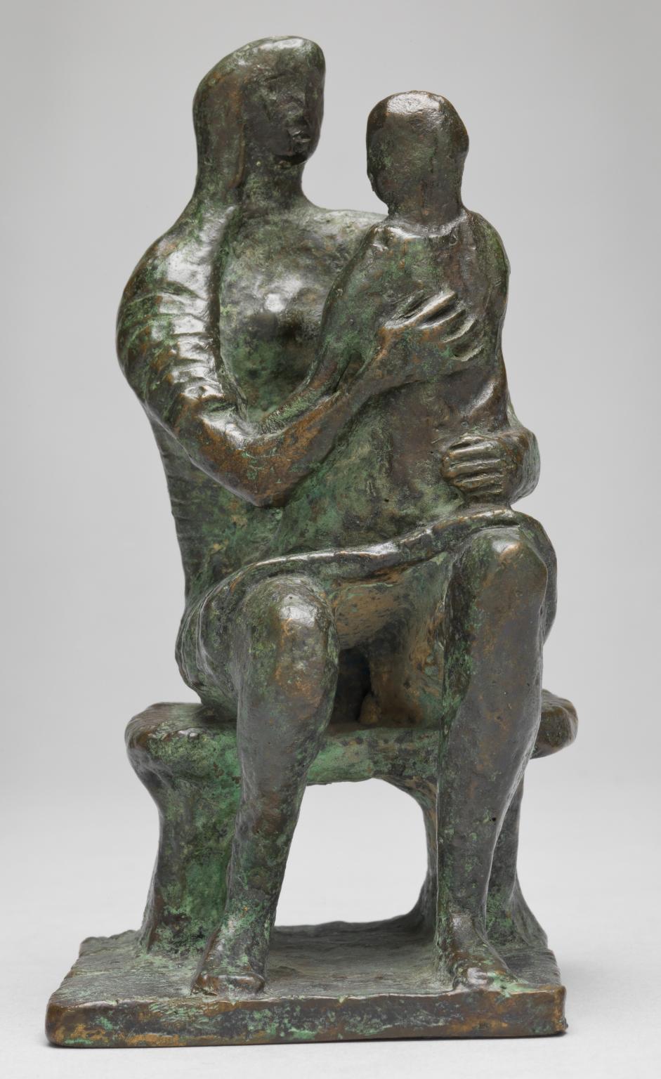 Maquette for Madonna and Child by Henry Moore OM, CH